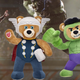 Illustration for article titled When Thor And Hulk Teddy Bears Battle, Everybody Wins